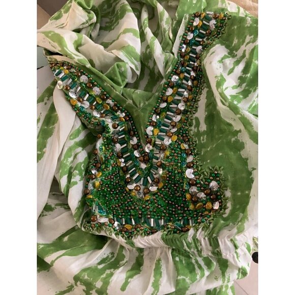 Tanya Marie jewelled womens top 44 chest elastic waist - Picture 9 of 11